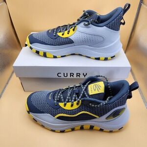 Under Armour Curry 3Z 24 Shoes Unisex Size M 10 W 11.5 Gry‎ 3027626-044 Sneakers